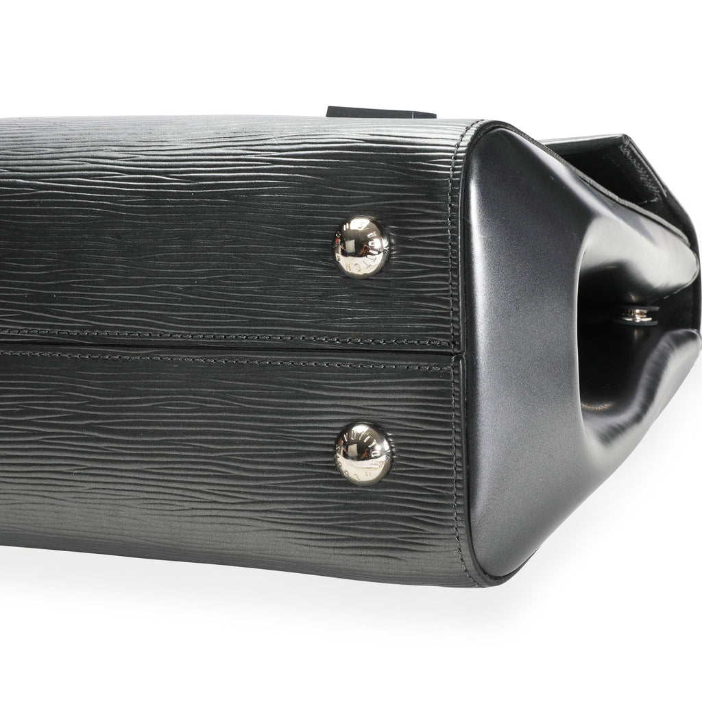 Louis Vuitton Louis Vuitton Anthracite Nacre Epi Leather Cluny MM