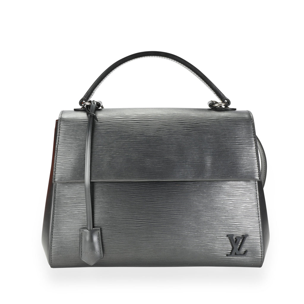 Louis Vuitton Louis Vuitton Anthracite Nacre Epi Leather Cluny MM