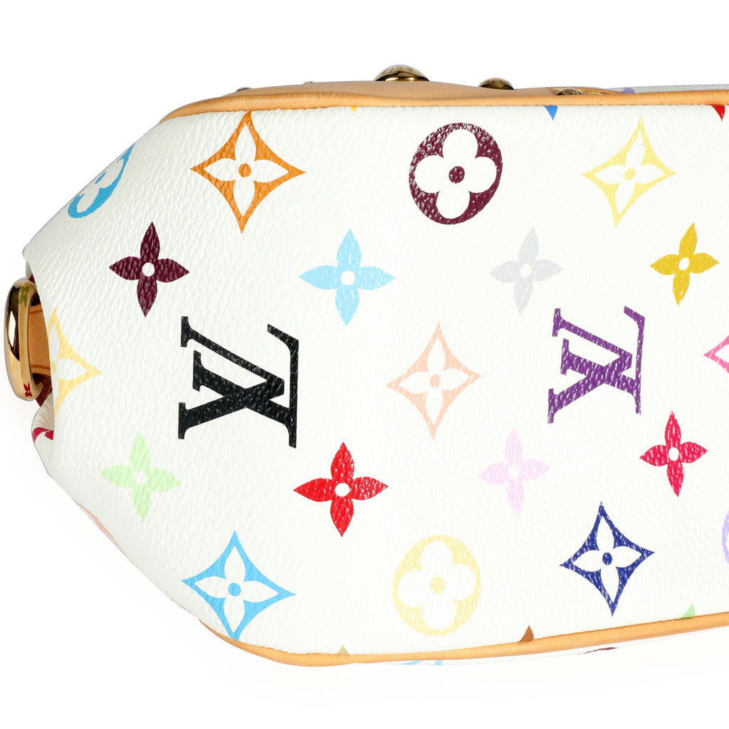 Louis Vuitton Louis Vuitton White Monogram Multicolore Marilyn