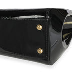 Louis Vuitton Louis Vuitton Black Monogram Vernis Brea NM MM