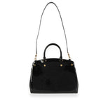Louis Vuitton Louis Vuitton Black Monogram Vernis Brea NM MM