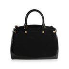 Louis Vuitton Louis Vuitton Black Monogram Vernis Brea NM MM