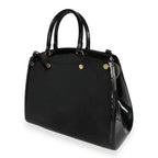 Louis Vuitton Louis Vuitton Black Monogram Vernis Brea NM MM