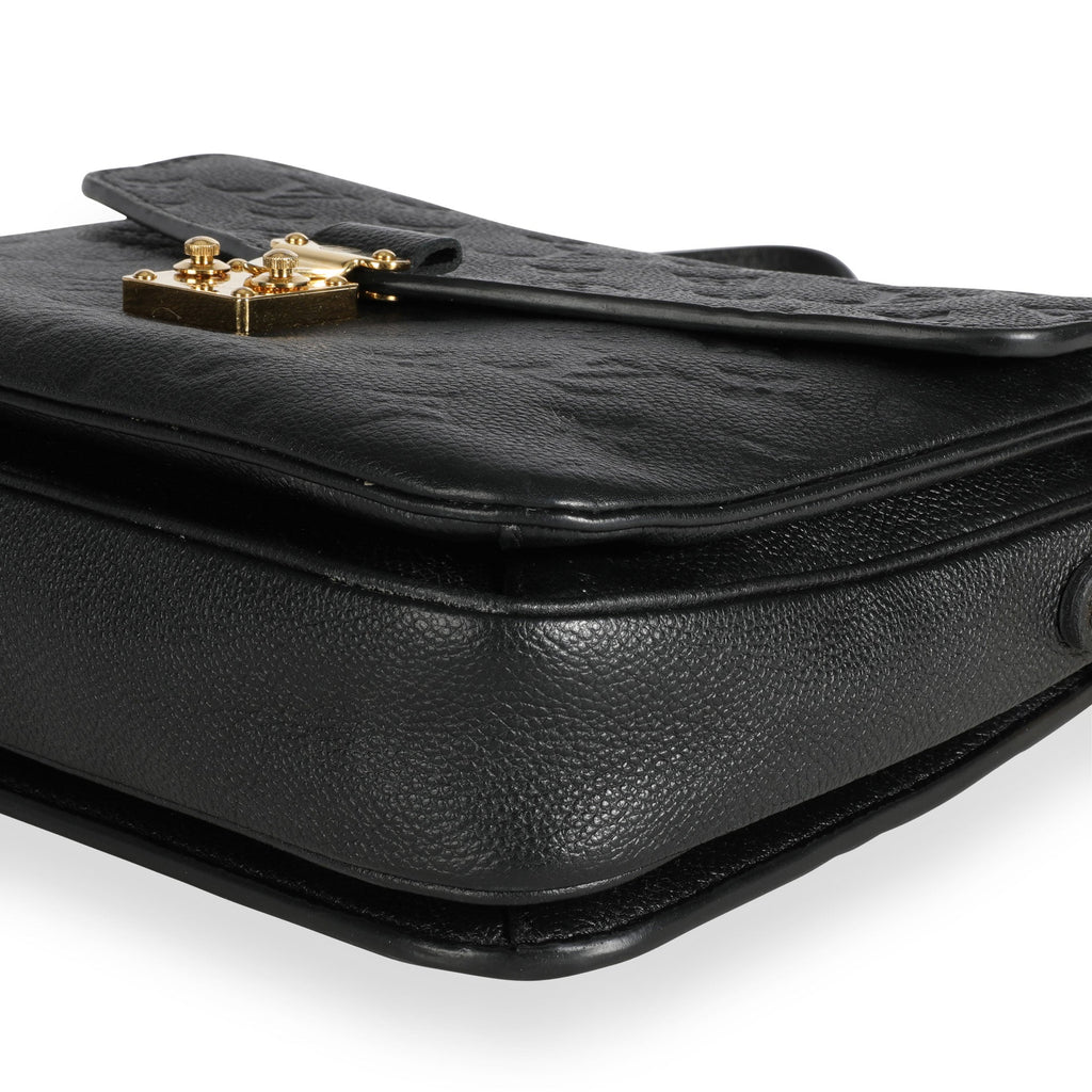 Louis Vuitton Louis Vuitton Black Monogram Empreinte Pochette Métis