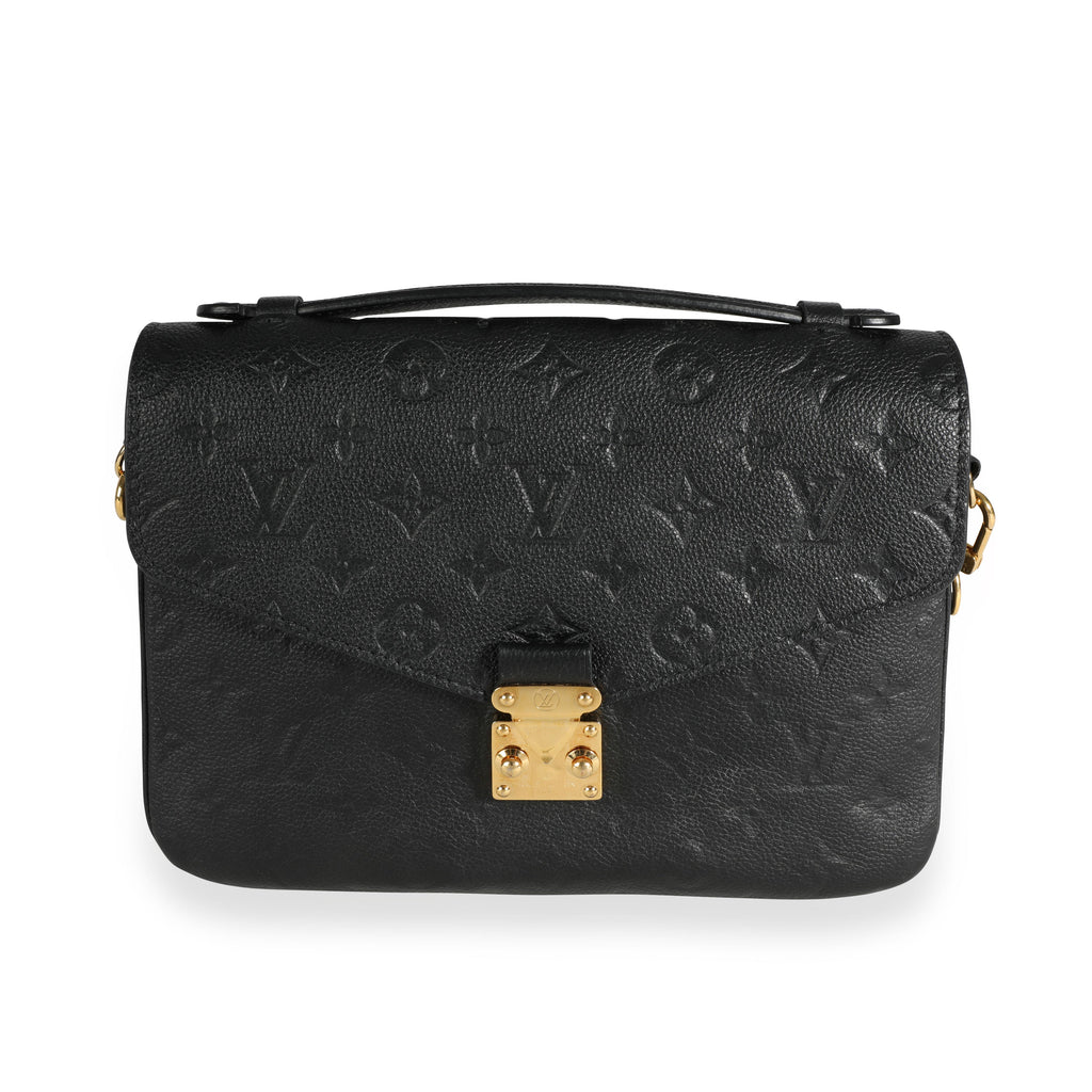 Louis Vuitton Louis Vuitton Black Monogram Empreinte Pochette Métis
