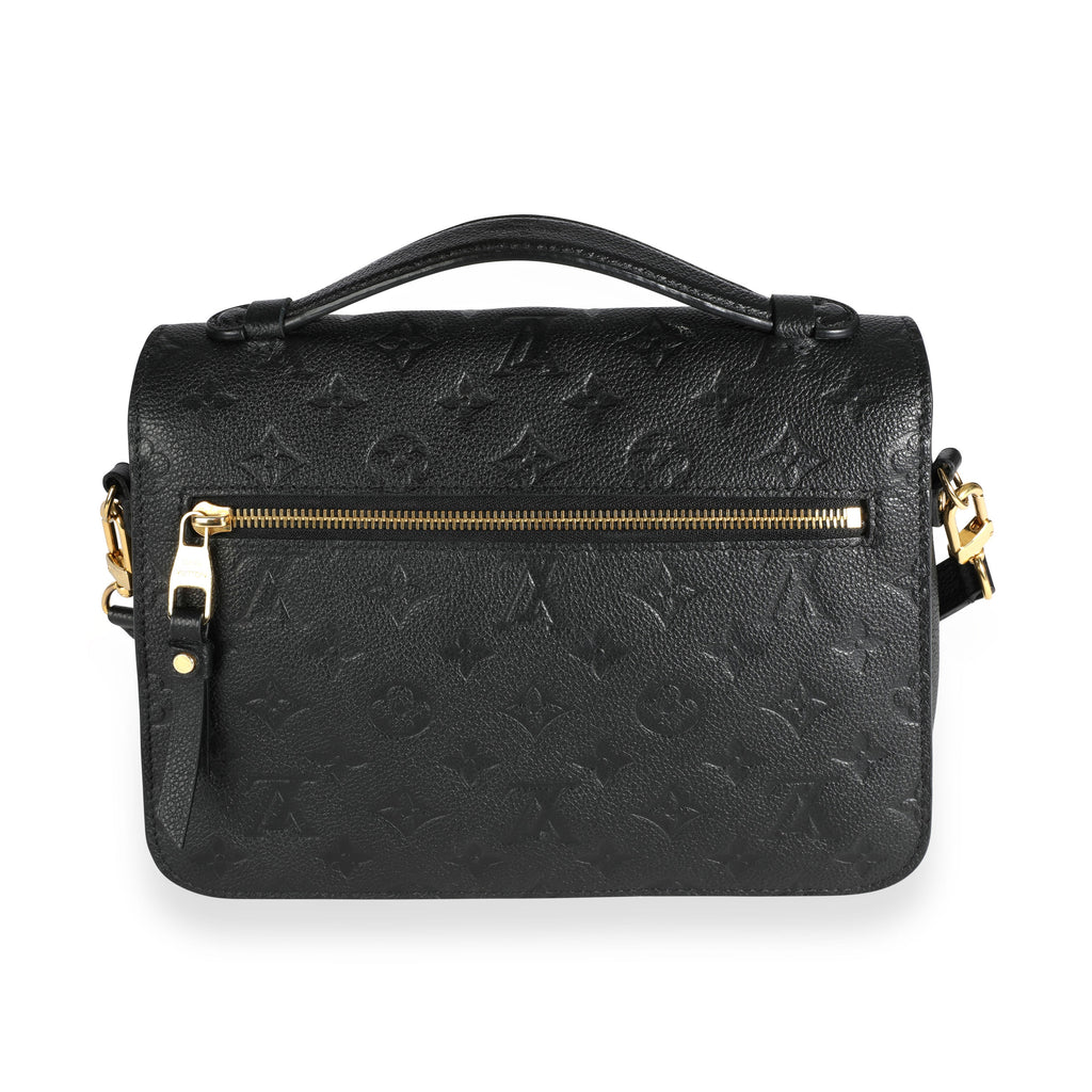 Louis Vuitton Louis Vuitton Black Monogram Empreinte Pochette Métis