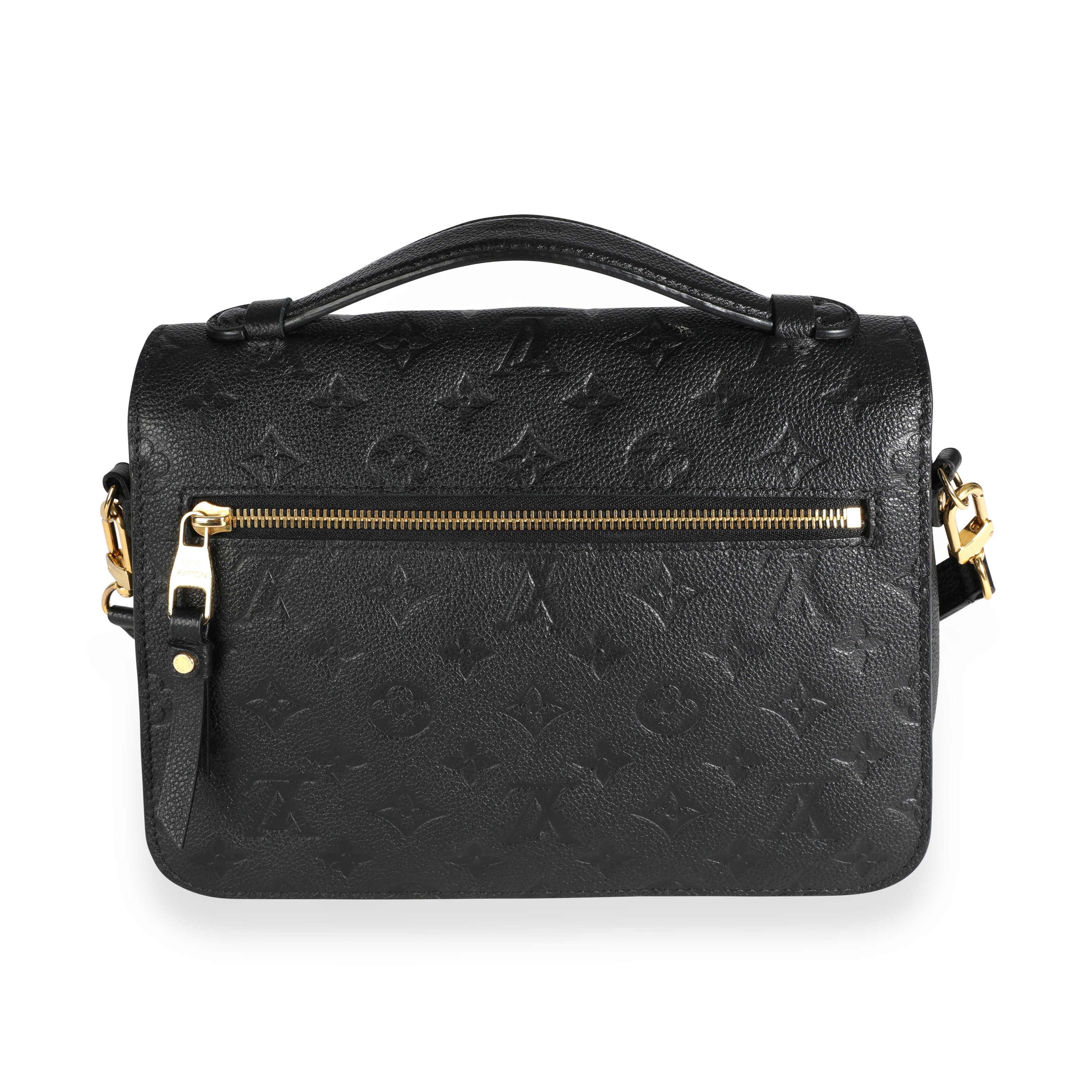 Louis Vuitton Louis Vuitton Black Monogram Empreinte Pochette Métis