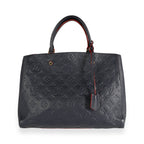 Louis Vuitton Louis Vuitton Marine Rouge Monogram Empreinte Montaigne MM