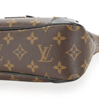 Louis Vuitton Louis Vuitton Monogram Canvas & Black Leather Odéon NM PM Bag