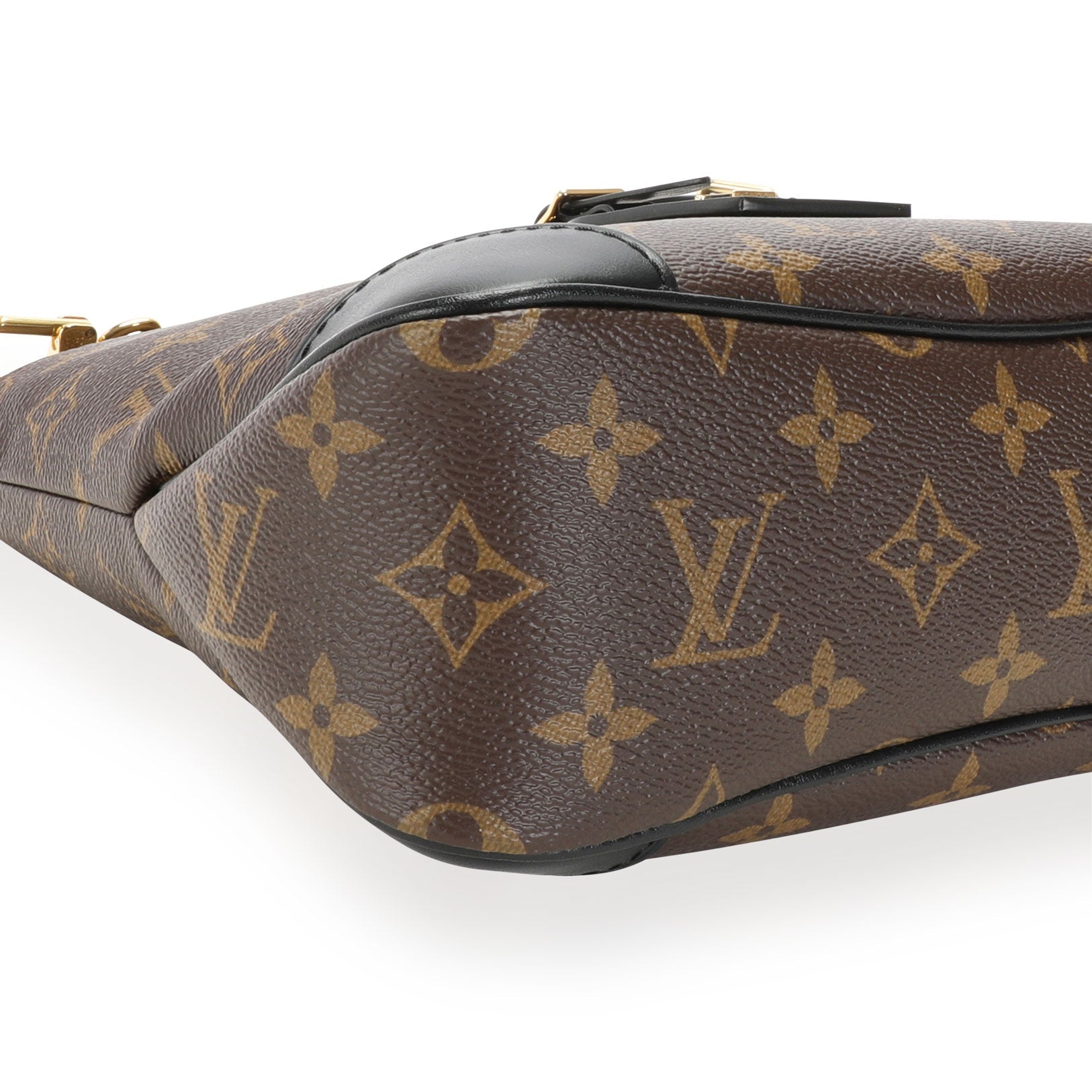 Louis Vuitton Louis Vuitton Monogram Canvas & Black Leather Odéon NM PM Bag