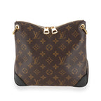 Louis Vuitton Louis Vuitton Monogram Canvas & Black Leather Odéon NM PM Bag
