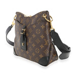 Louis Vuitton Louis Vuitton Monogram Canvas & Black Leather Odéon NM PM Bag