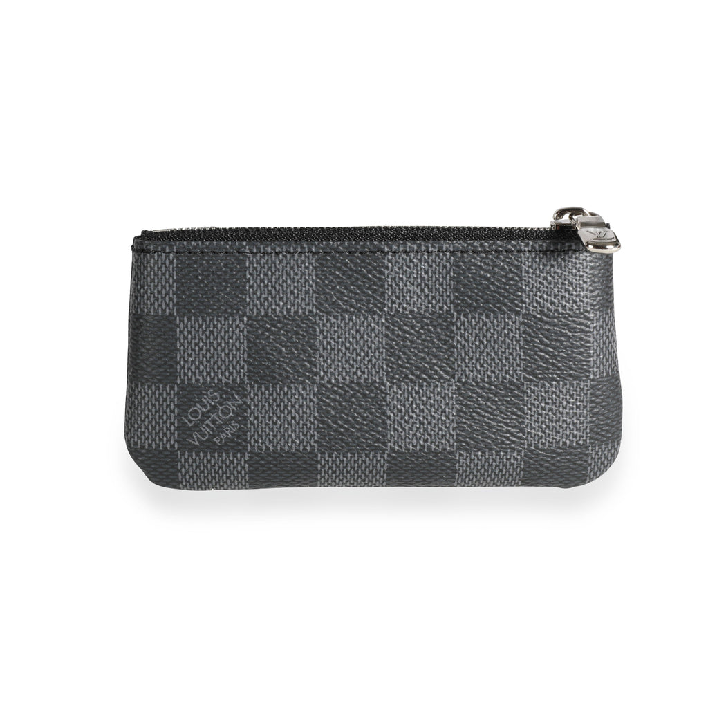 Louis Vuitton Louis Vuitton Damier Graphite Canvas Pochette Clé