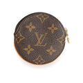 Louis Vuitton Louis Vuitton Monogram Canvas Round Coin Purse