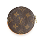 Louis Vuitton Louis Vuitton Monogram Canvas Round Coin Purse