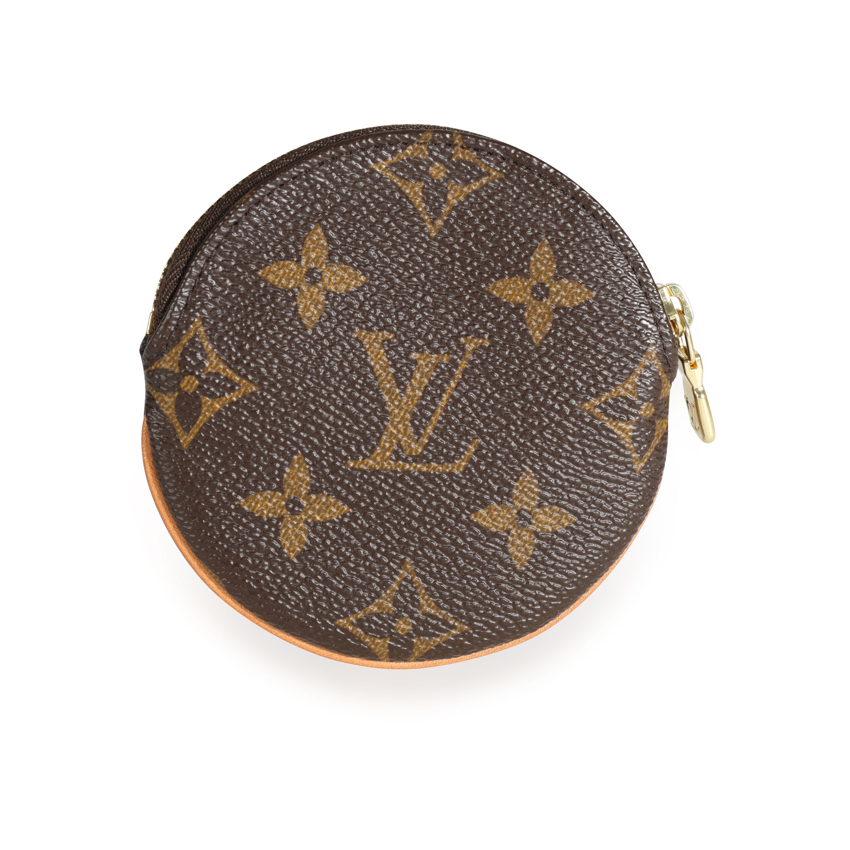 Louis Vuitton Louis Vuitton Monogram Canvas Round Coin Purse