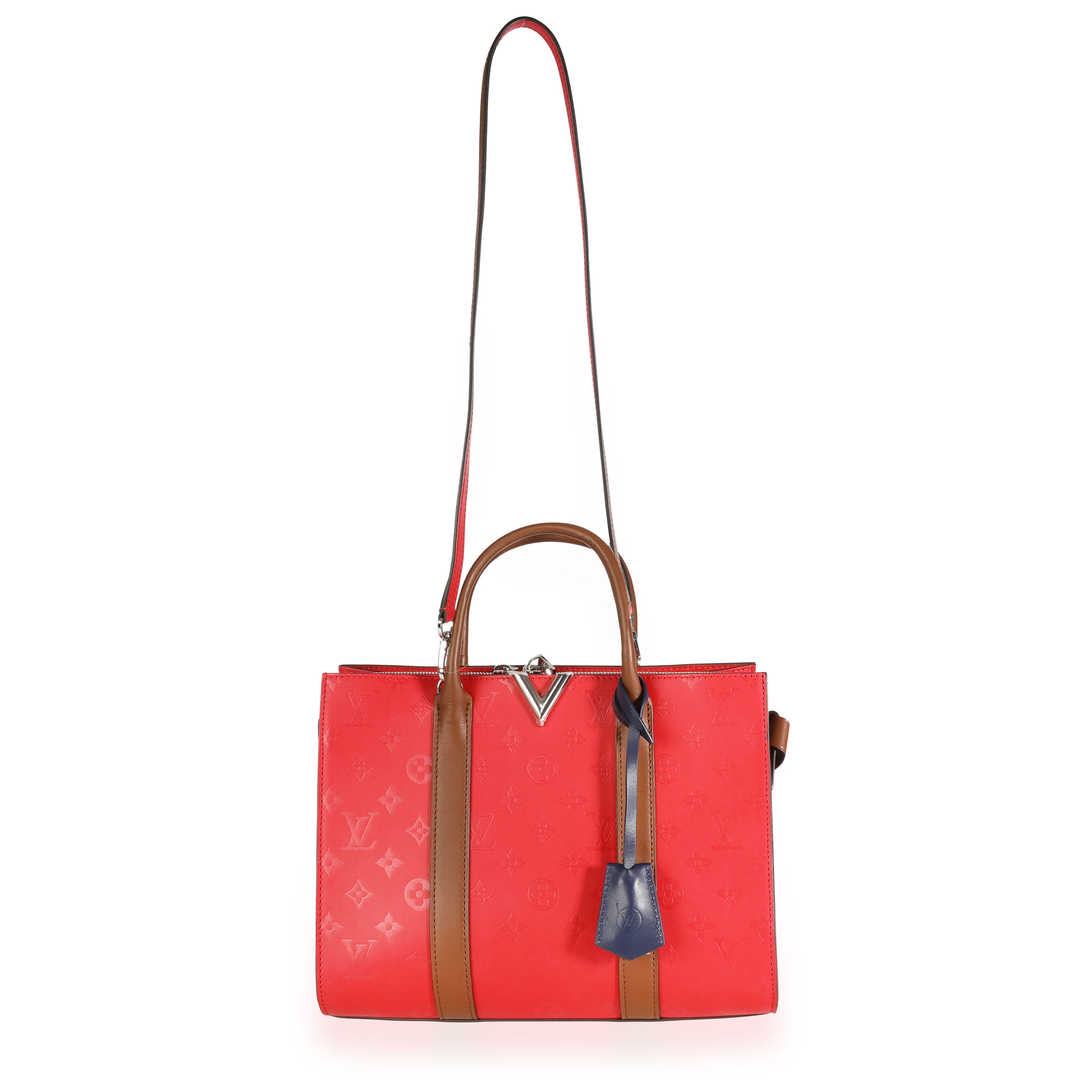 Louis Vuitton Louis Vuitton Rubis Embossed Monogram Leather Very Tote MM