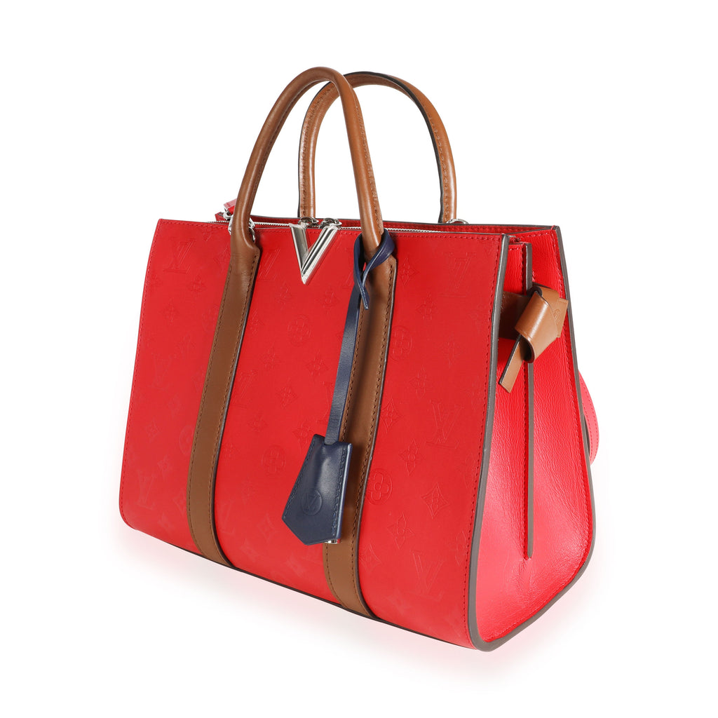 Louis Vuitton Louis Vuitton Rubis Embossed Monogram Leather Very Tote MM
