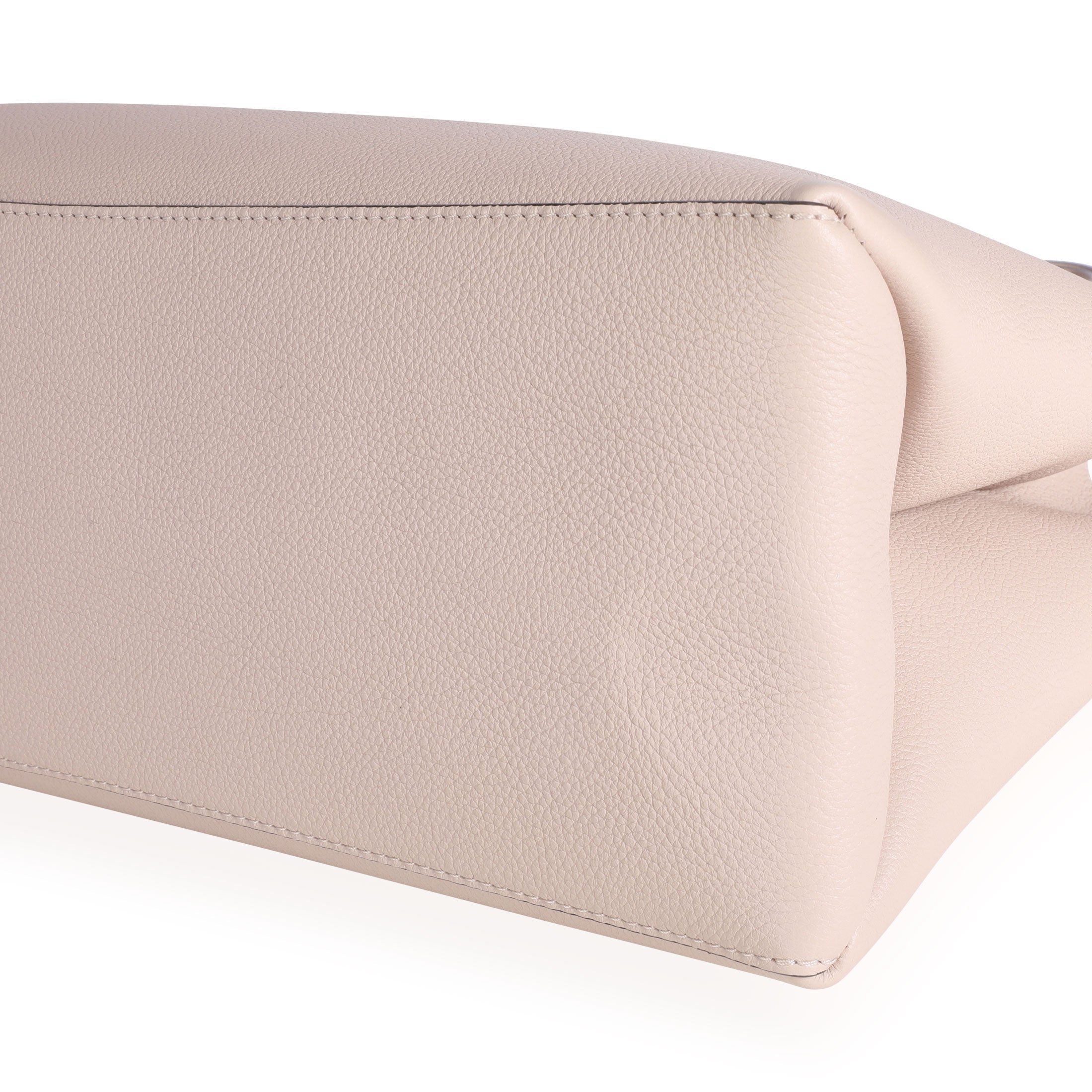 Louis Vuitton Louis Vuitton Greige Calfskin Lockme Shopper