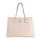 Louis Vuitton Louis Vuitton Greige Calfskin Lockme Shopper