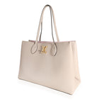 Louis Vuitton Louis Vuitton Greige Calfskin Lockme Shopper