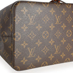 Louis Vuitton Louis Vuitton Monogram Canvas & Caramel Leather NéoNoé MM