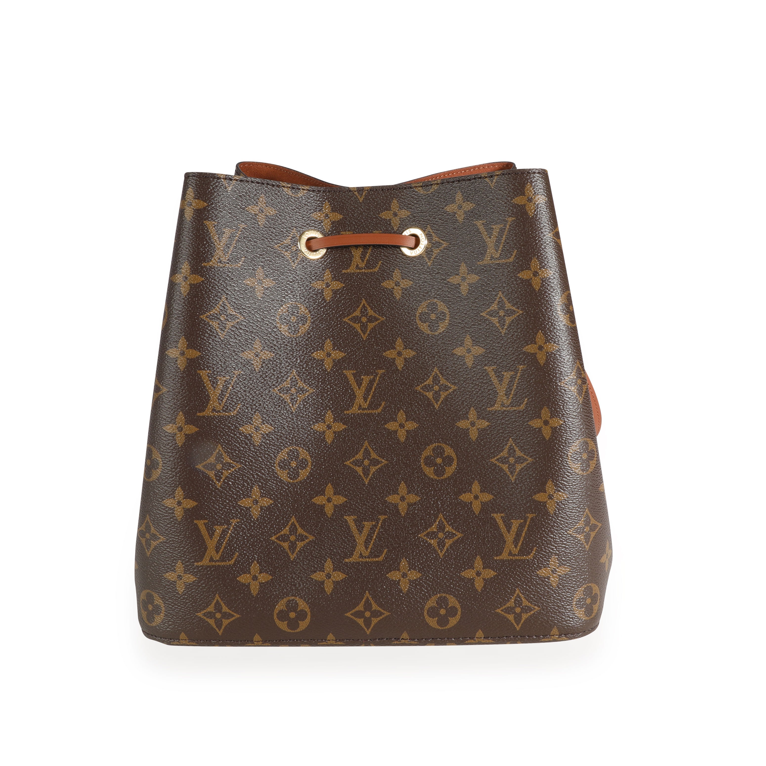 Louis Vuitton Louis Vuitton Monogram Canvas & Caramel Leather NéoNoé MM