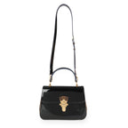 Louis Vuitton Louis Vuitton Black Miroir Vernis & Monogram Canvas Cherrywood PM
