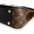 Louis Vuitton Louis Vuitton Black Miroir Vernis & Monogram Canvas Cherrywood PM