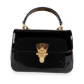 Louis Vuitton Louis Vuitton Black Miroir Vernis & Monogram Canvas Cherrywood PM