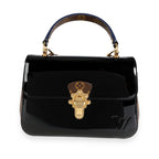 Louis Vuitton Louis Vuitton Black Miroir Vernis & Monogram Canvas Cherrywood PM