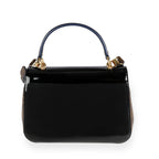 Louis Vuitton Louis Vuitton Black Miroir Vernis & Monogram Canvas Cherrywood PM