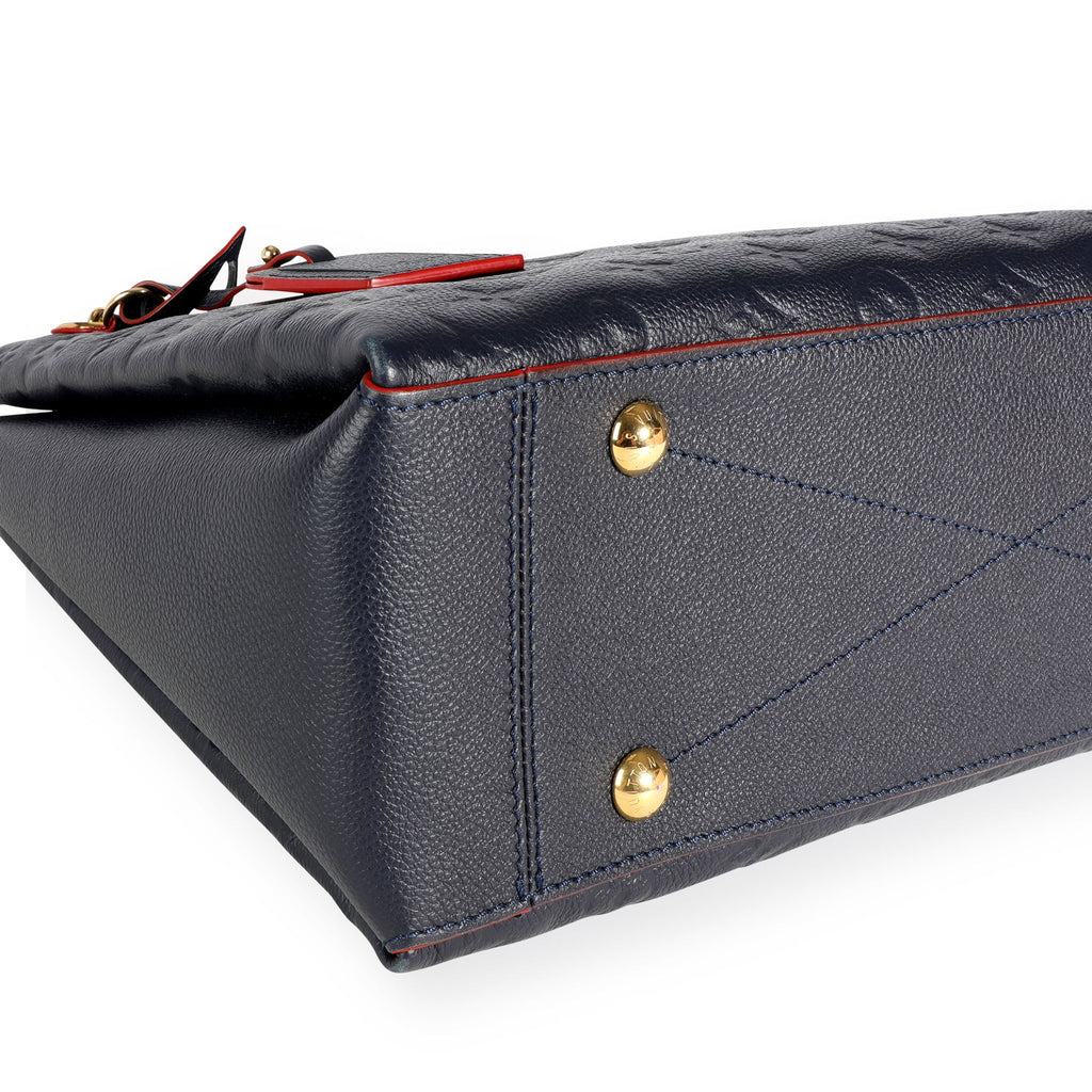 Louis Vuitton Louis Vuitton Marine Rouge Monogram Empreinte Surène MM