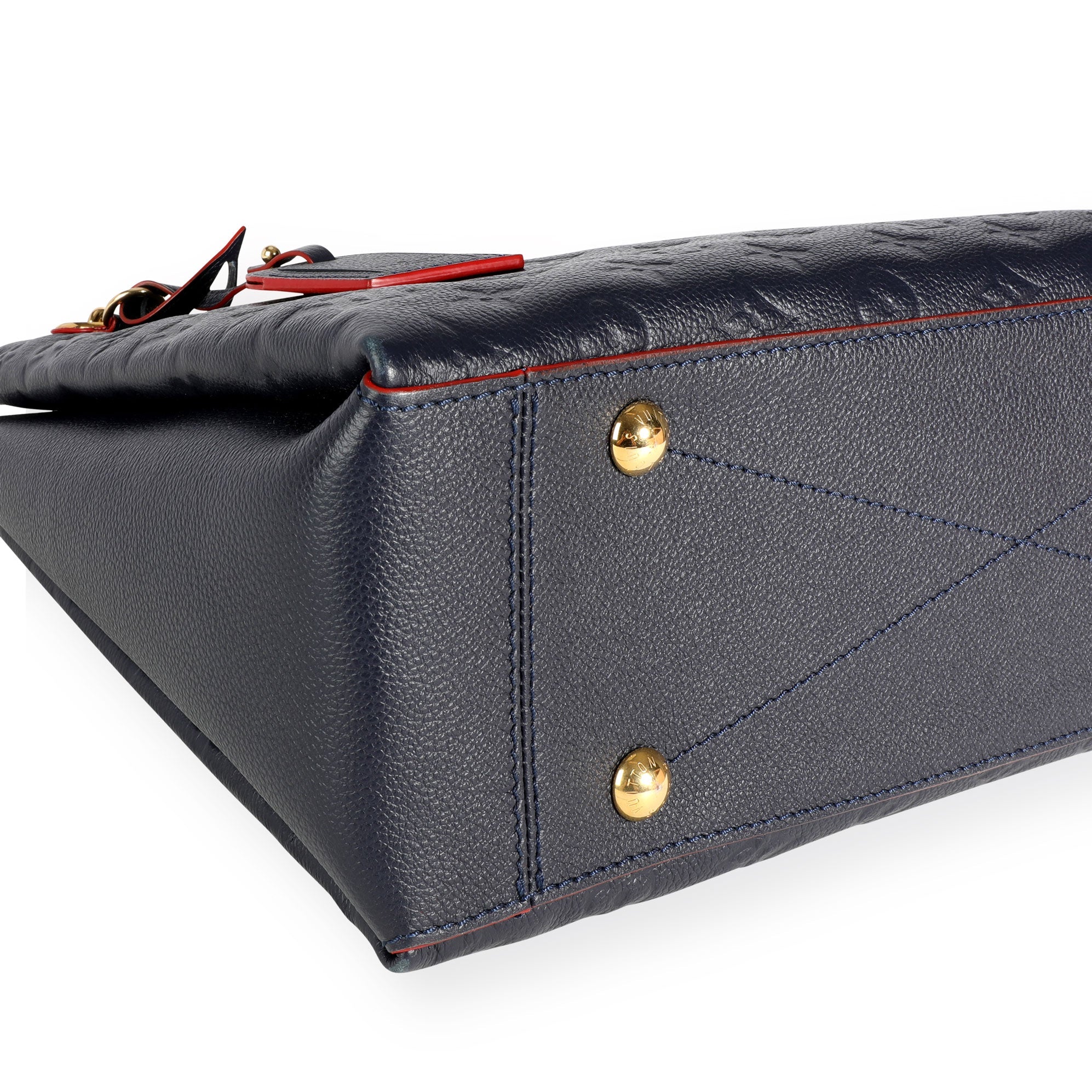 Louis Vuitton Louis Vuitton Marine Rouge Monogram Empreinte Surène MM