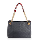 Louis Vuitton Louis Vuitton Marine Rouge Monogram Empreinte Surène MM