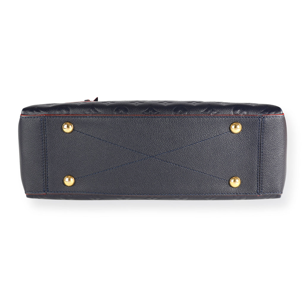 Louis Vuitton Louis Vuitton Marine Rouge Monogram Empreinte Surène MM
