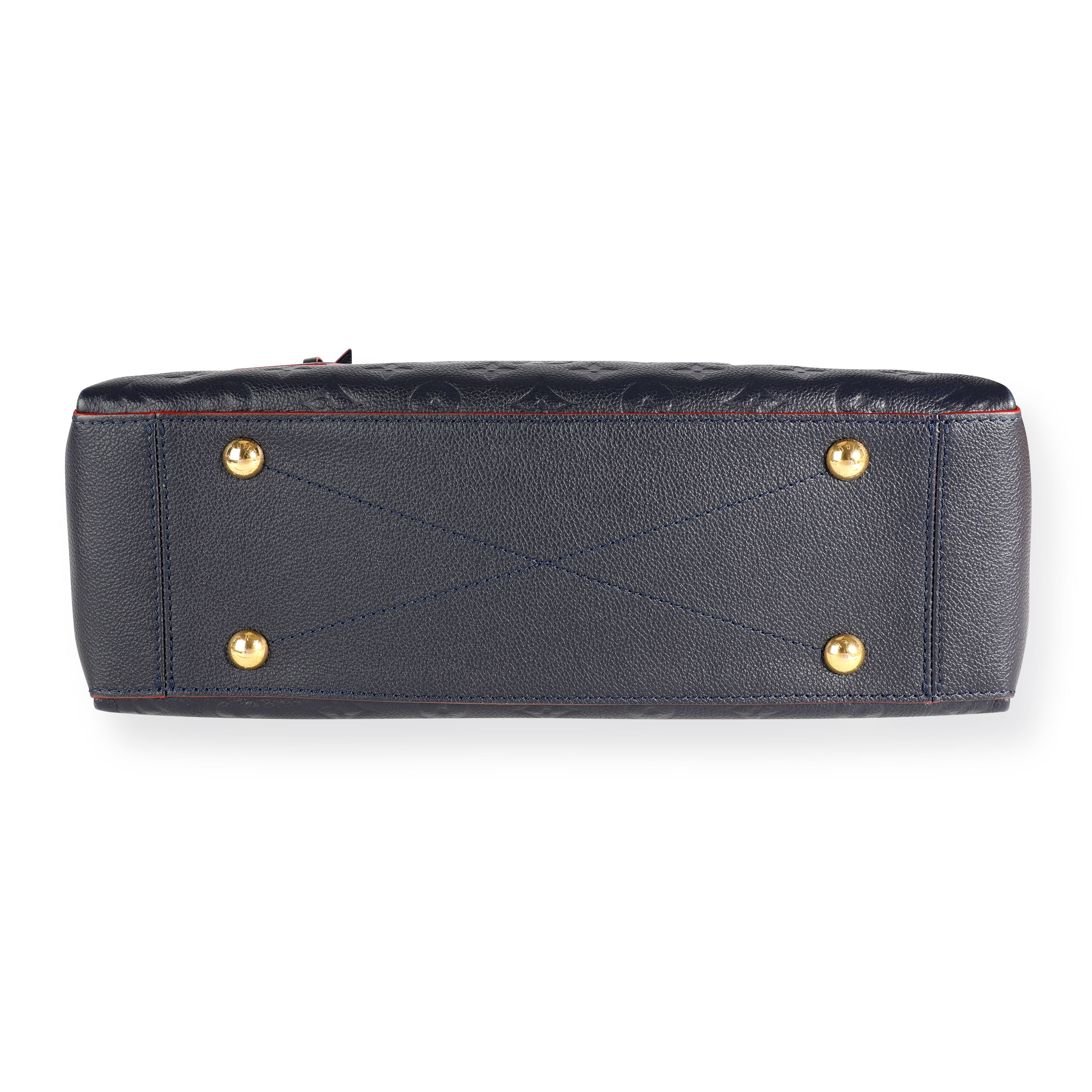 Louis Vuitton Louis Vuitton Marine Rouge Monogram Empreinte Surène MM