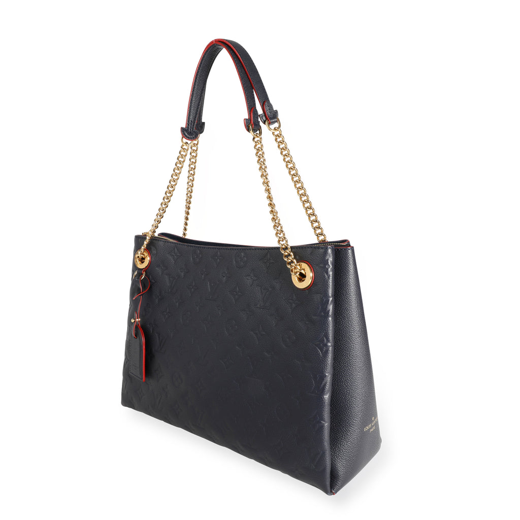 Louis Vuitton Louis Vuitton Marine Rouge Monogram Empreinte Surène MM