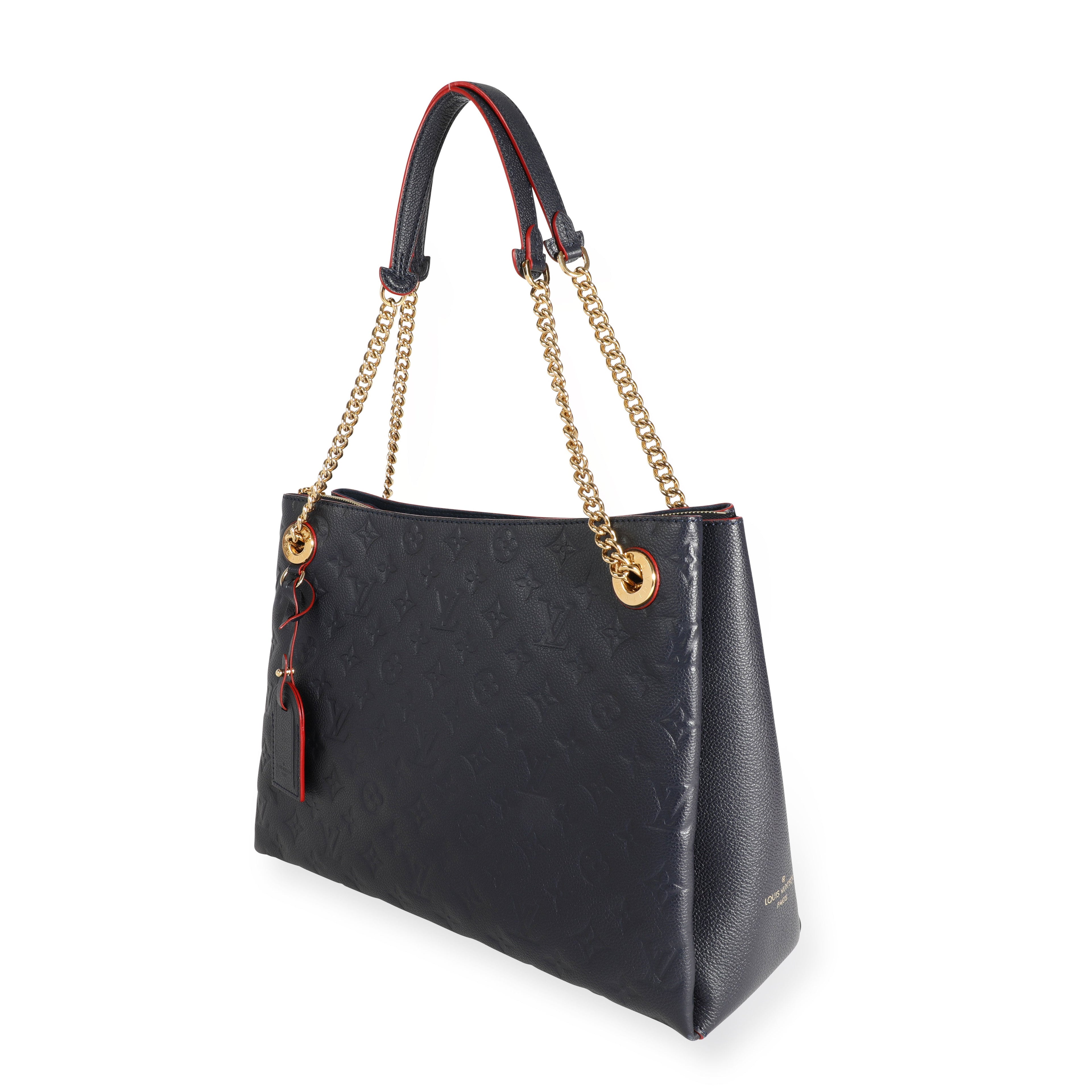 Louis Vuitton Louis Vuitton Marine Rouge Monogram Empreinte Surène MM