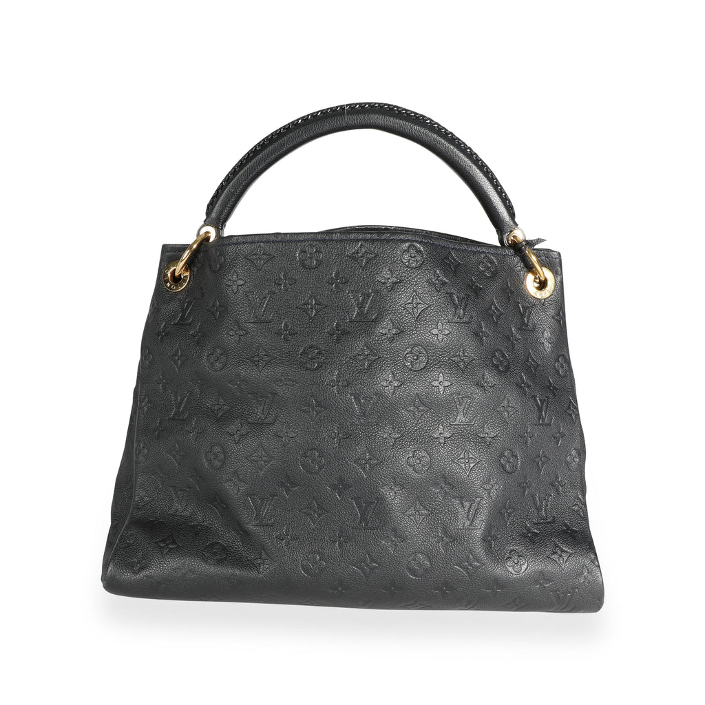 Louis Vuitton Louis Vuitton Black Monogram Empreinte Leather Artsy MM