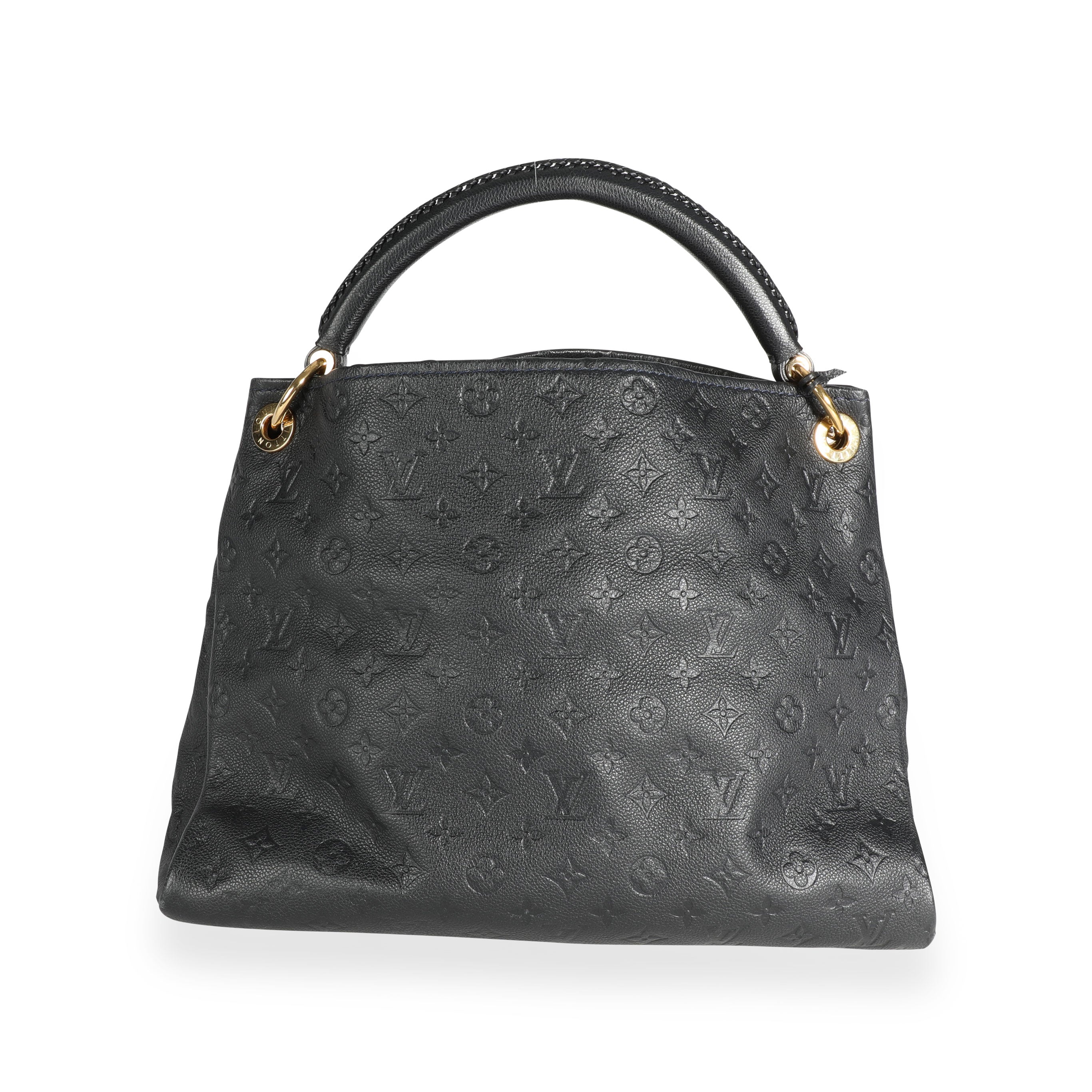 Louis Vuitton Louis Vuitton Black Monogram Empreinte Leather Artsy MM
