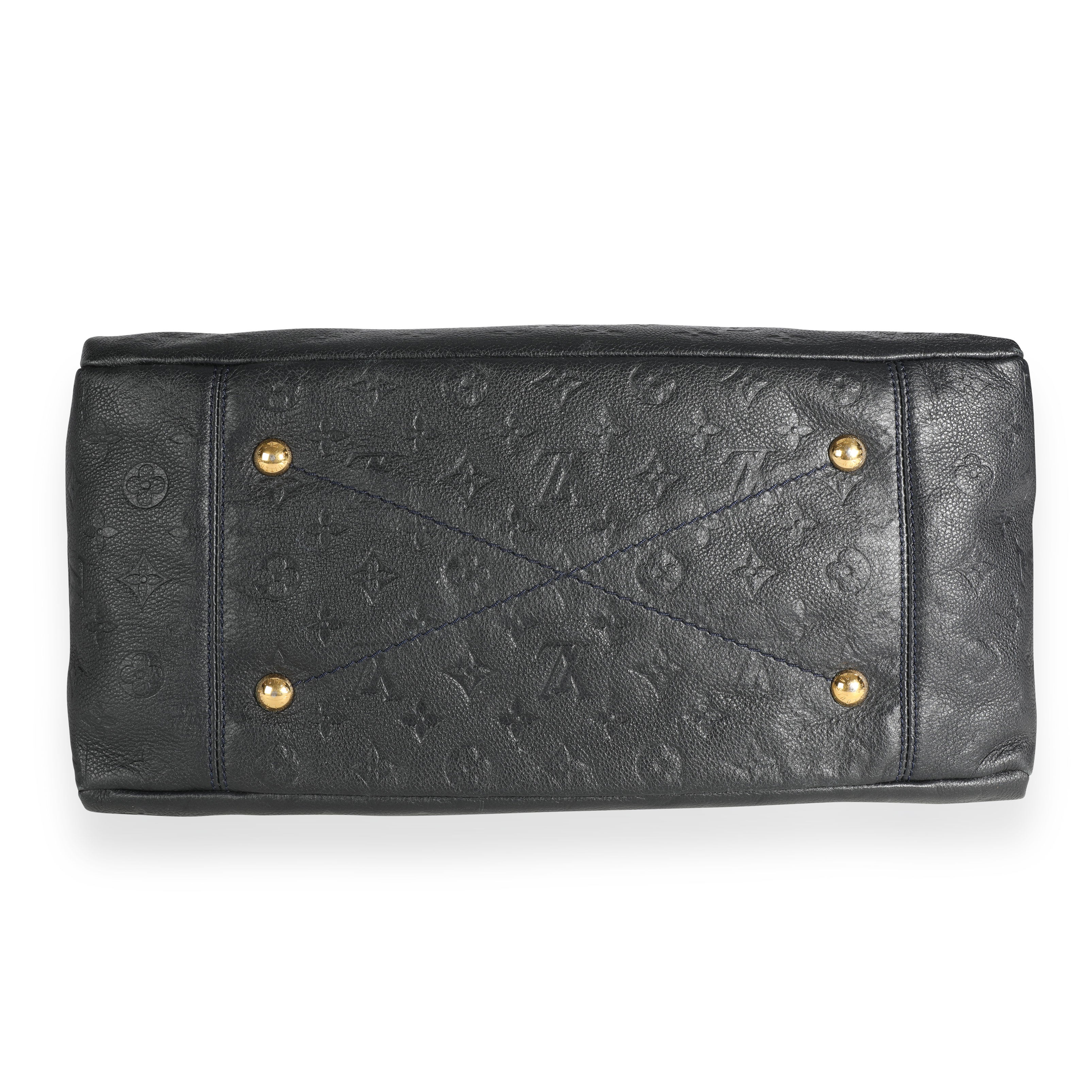 Louis Vuitton Louis Vuitton Black Monogram Empreinte Leather Artsy MM