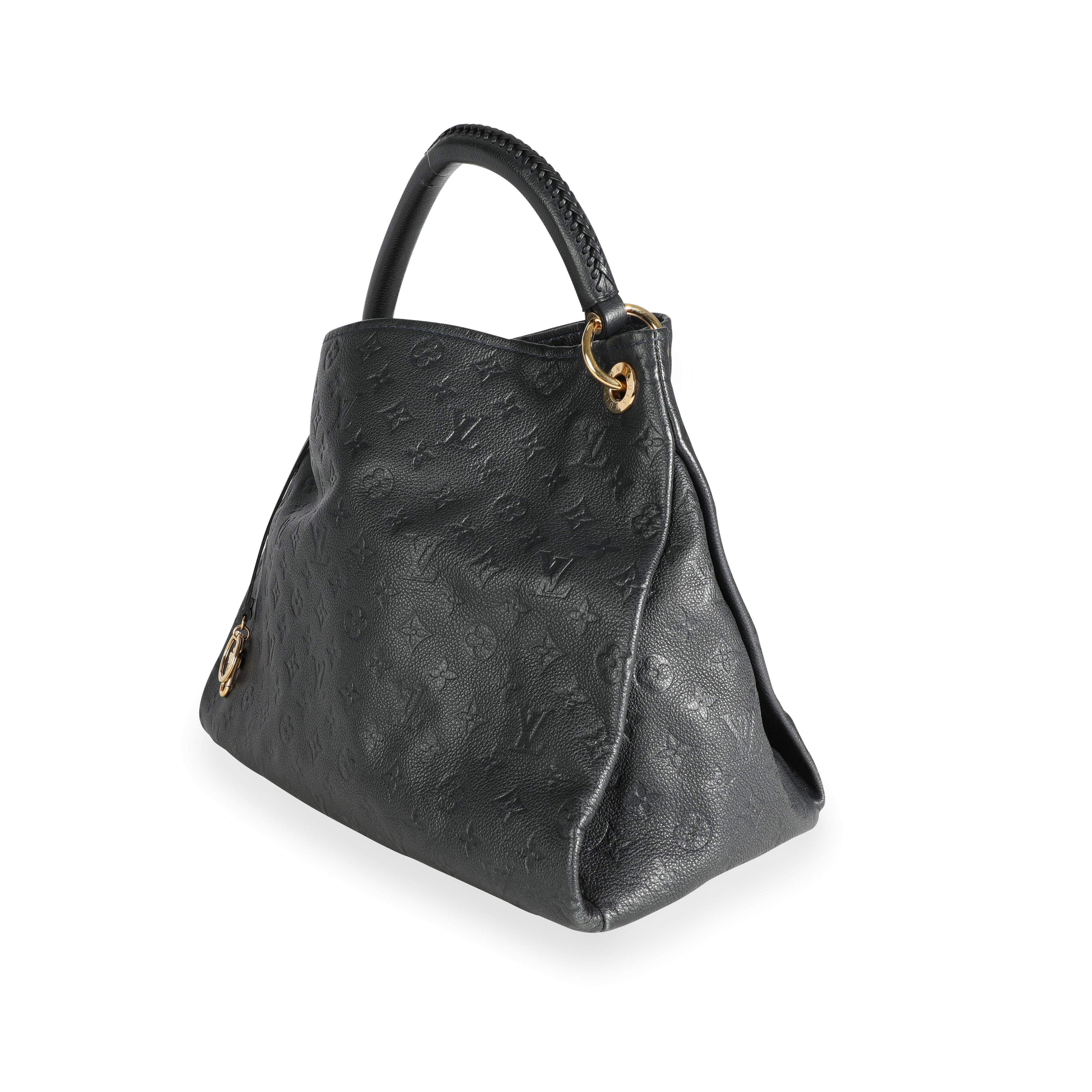 Louis Vuitton Louis Vuitton Black Monogram Empreinte Leather Artsy MM