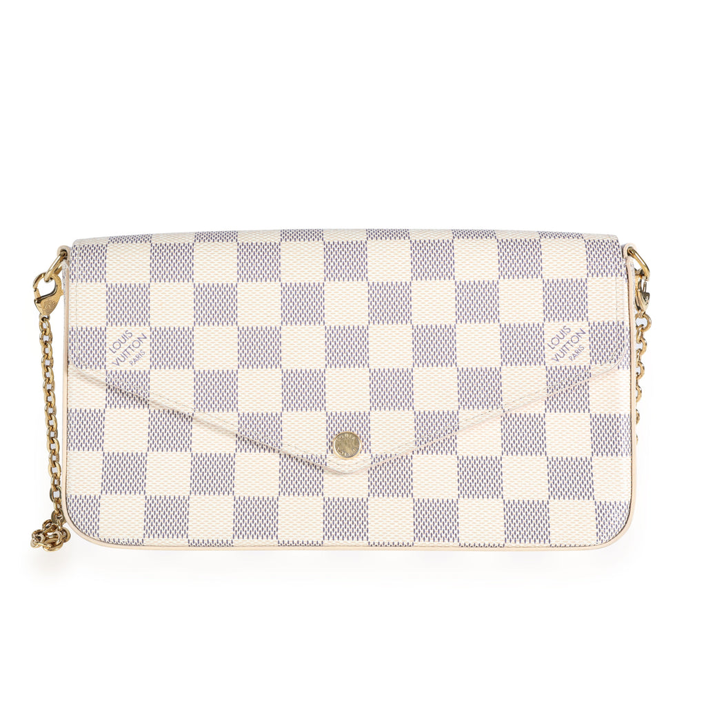 Louis Vuitton Louis Vuitton Damier Azur Canvas Félicie Pochette