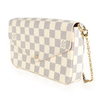 Louis Vuitton Louis Vuitton Damier Azur Canvas Félicie Pochette