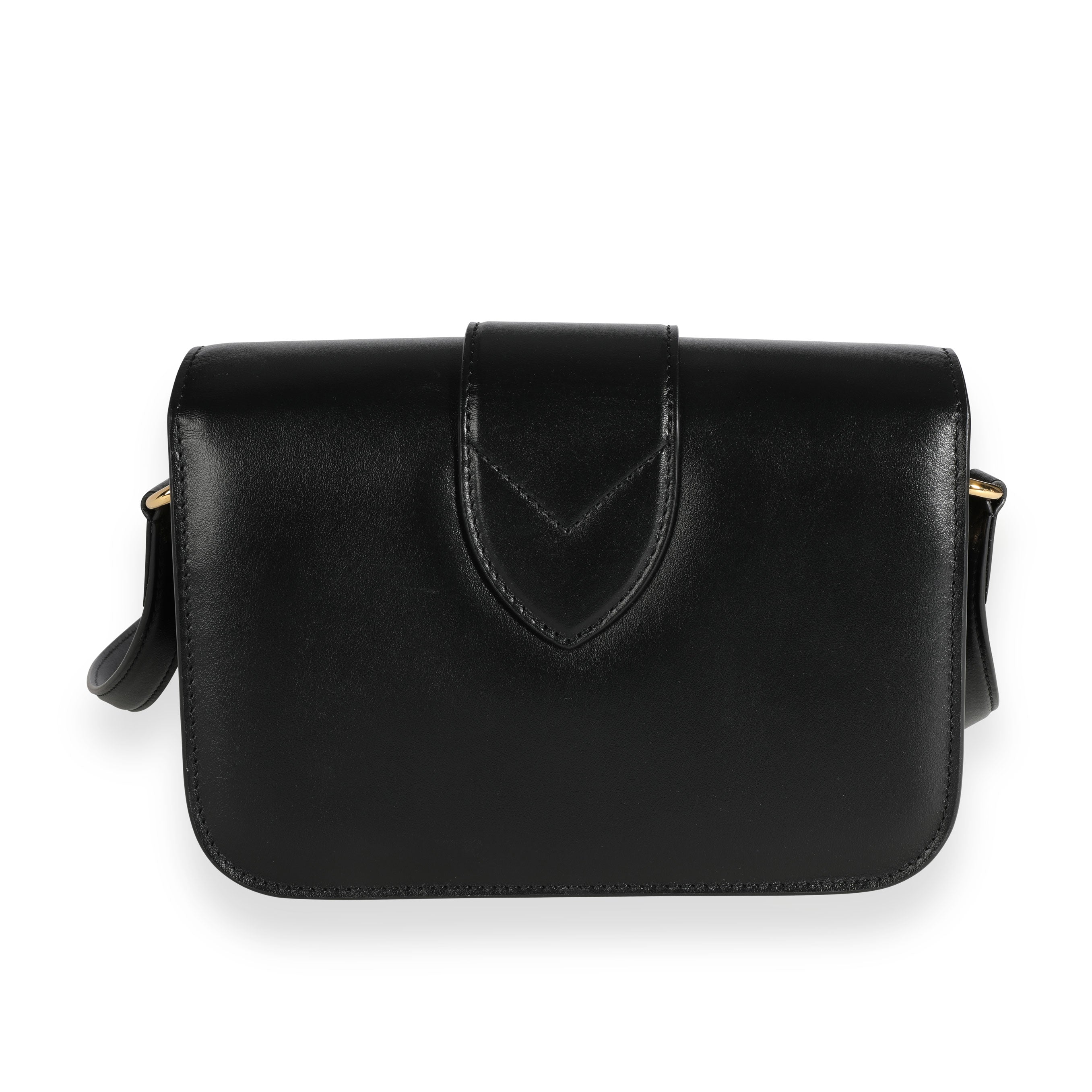 Louis Vuitton Louis Vuitton Black Calfskin LV Pont 9