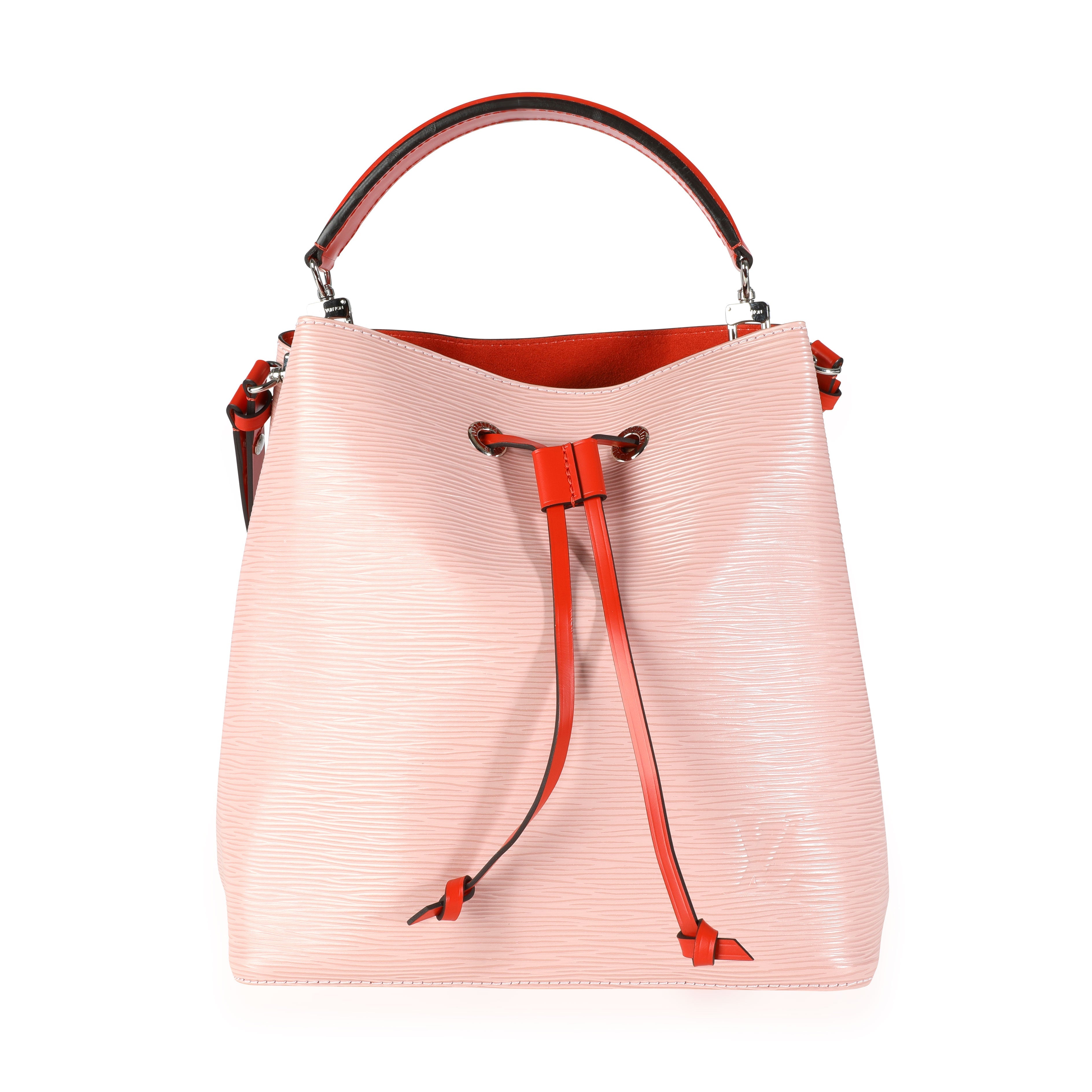 Louis Vuitton Louis Vuitton Rose Ballerine & Orange Epi NéoNoé