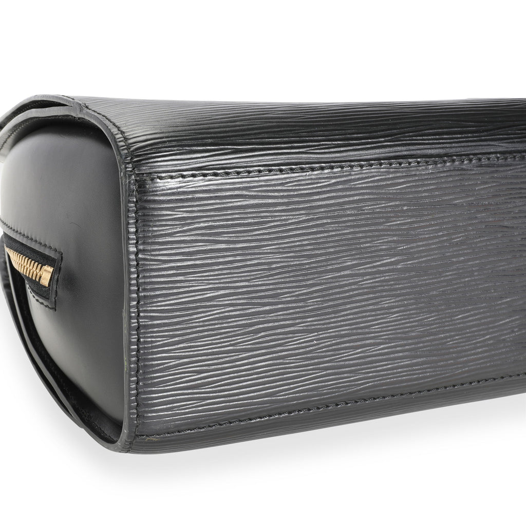 Louis Vuitton Louis Vuitton Black Epi Leather Pont Neuf PM