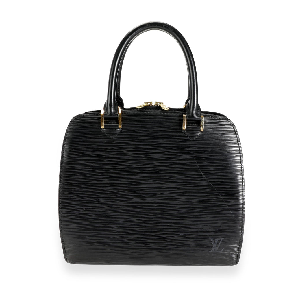Louis Vuitton Louis Vuitton Black Epi Leather Pont Neuf PM
