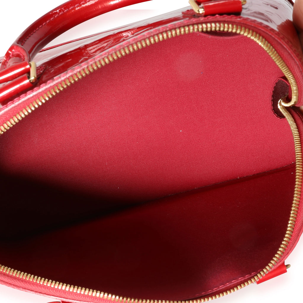 Louis Vuitton Louis Vuitton Cerise Monogram Vernis Alma MM
